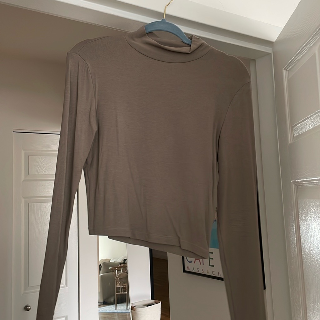 Work Mock Neck